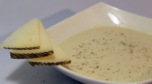 Crema de queso manchego