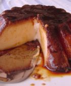 flan con queso manchego