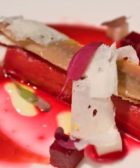 gazpacho remolacha y queso manchego