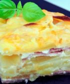 pastel queso manchego y bacon