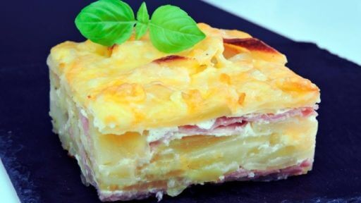 pastel queso manchego y bacon