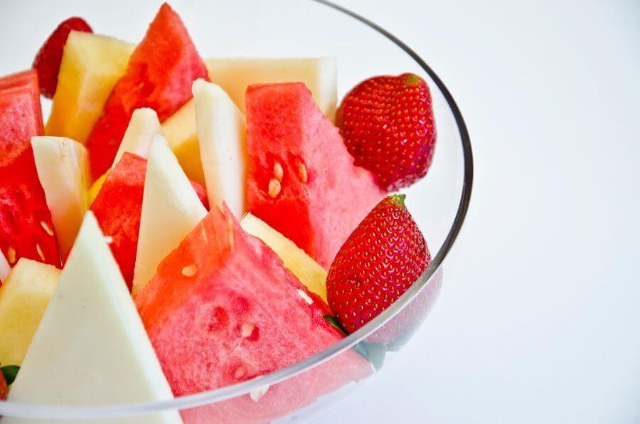 Queso manchego con fruta
